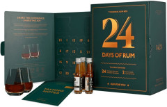 24 Days of Rum Rumov kalendr 2022 24 x 0,02l + 2 pohre 43,7% 0,48l (darekov balenie 2 pohre)