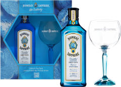 Bombay Sapphire + pohr 40% 0,7l (darekov balenie 1 pohr)