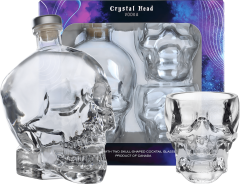 Crystal Head + 2 pohre 40% 0,7l (darekov balenie 2 pohre)