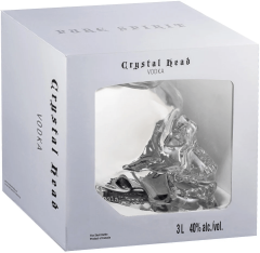 Crystal Head 3l - pokoden obal 40%