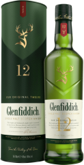 Glenfiddich 12 ron - pokoden obal 40% 0,7l