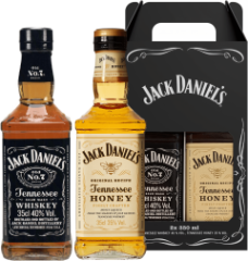 Jack Daniel's Duopack 2x0,35l 37,5% 0,7l (darekov balenie kazeta)