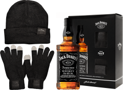 Jack Daniel's + winter set 40% 0,7l (darekov balenie kazeta)