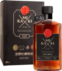 Kamiki Intense Wood Whisky - pokoden obal 48% 0,5l