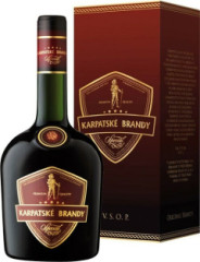 Karpatsk Brandy pecil v kartniku 40% 0,7l