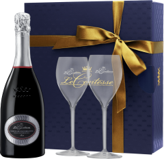 Le Contesse Conegliano Valdobbiadene Prosecco Superiore DOCG Extra Dry + 2 pohre 11% 0,75l (darekov balenie 2 pohre)