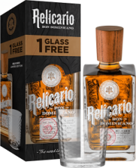 Relicario Ron Dominicano Superior + pohr 40% 0,7l (darekov balenie 1 pohr)