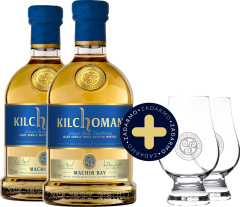 Set 2 x Kilchoman Machir Bay + 2 pohre zadarmo 1,4l (set 2 x 0.7 l)