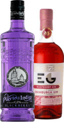 Set Edinburgh Raspberry + Puerto de Indias Blackberry (set 1 x 0.7 l, 1 x 0.7 l)