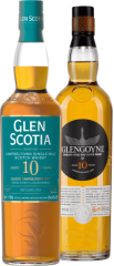 Set Glen Scotia 10 ron + Glengoyne 10 ron (set 1 x 0.7 l, 1 x 0.7 l)