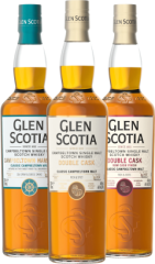 Set Glen Scotia Double Cask + Rum Cask + Campbeltown Harbour (set 3 x 0.7 l)