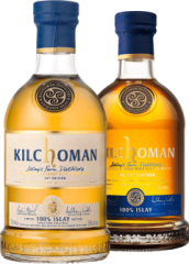 Set Kilchoman 100 % Islay Edition 2023 + 2024 (set 2 x 0.7 l)