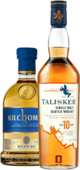 Set Kilchoman Machir Bay + Talisker 10 ron (set 1 x 0.7 l, 1 x 0.7 l)