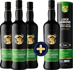 Set Loch Lomond Peated Floral and Smoky 3+1 zadarmo (set 4 x 0.7 l)