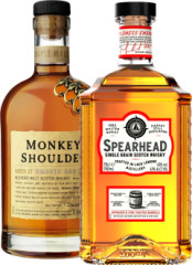 Set Monkey Shoulder + Spearhead 1,4l (set 1 x 0.7 l, 1 x 0.7 l)