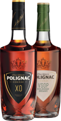 Set Polignac VSOP Biologique Organic + Polignac XO (set 2 x 0.7 l)