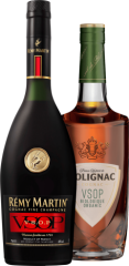 Set Rmy Martin VSOP + Polignac VSOP Biologique Organic (set 2 x 0.7 l)