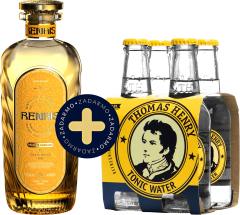 Set Renais Small Batch Gin + 4 pack Thomas Henry Tonic Water zadarmo (set 1 x 0.7 l, 1 x 0.8 l)