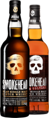 Set Smokehead + Smokehead High Voltage (set 1 x 0.7 l, 1 x 0.7 l)