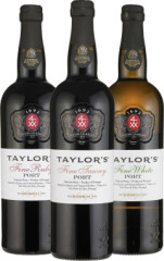 Set Taylor's Fine Port White + Ruby + Tawny (set 3 x 0.75 l)