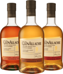 Set The GlenAllachie Sherry Casks 9 ron (3 x 0.7 l)