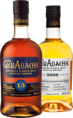 Set The GlenAllachie 13 ron Single Cask 2009 Selected by Billy Walker for Slovakia + 15 ron (set 1 x 0.7 l, 1 x 0.7 l)