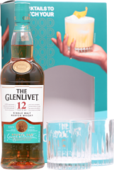 The Glenlivet 12 ron Single Malt + 2 pohre 40% 0,7l (darekov balenie 2 pohre)