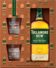 Tullamore Dew s 2 pohrmi 40% 0,7l (darekov balenie 2 pohre)